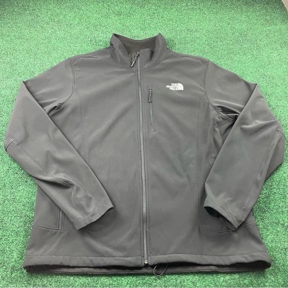 The North Face Other - The North Face Apex Thermal Soft-shell Fleece Lined Black Jacket Mens Size XL